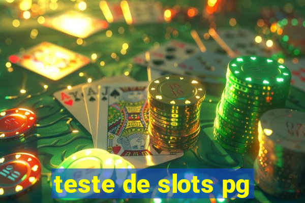 teste de slots pg